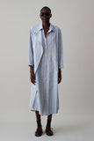 JONES SHIRTDRESS | BLUE TICKING STRIPE