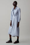 JONES SHIRTDRESS | BLUE TICKING STRIPE