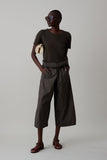 THEOS PANT | CHOCOLATE POPLIN