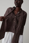 DAISY SHIRT | CHOCOLATE DOT