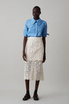 LAKSHMI SKIRT | EGRET COTTON LACE