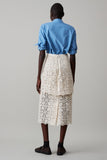 LAKSHMI SKIRT | EGRET COTTON LACE