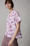 JOHAN SHIRT | MAUVE SCENIC PRINT VISCOSE