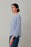 MILES SHIRT | BLUE AND WHITE STRIPE