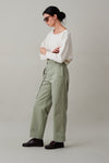 LESLIE PANT | DIRTY MINT TWILL