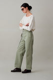 LESLIE PANT | DIRTY MINT TWILL