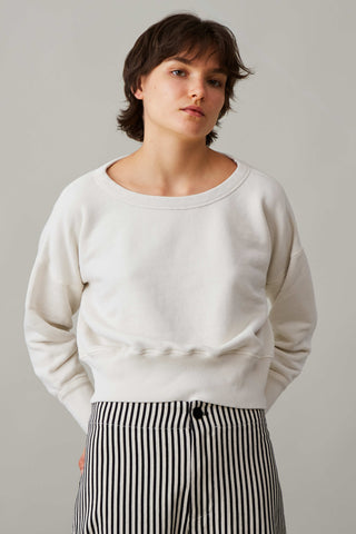 HOMER SWEATSHIRT | WHITE